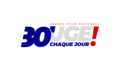 logo de la grande cause nationale, Bouger trente minutes par jour